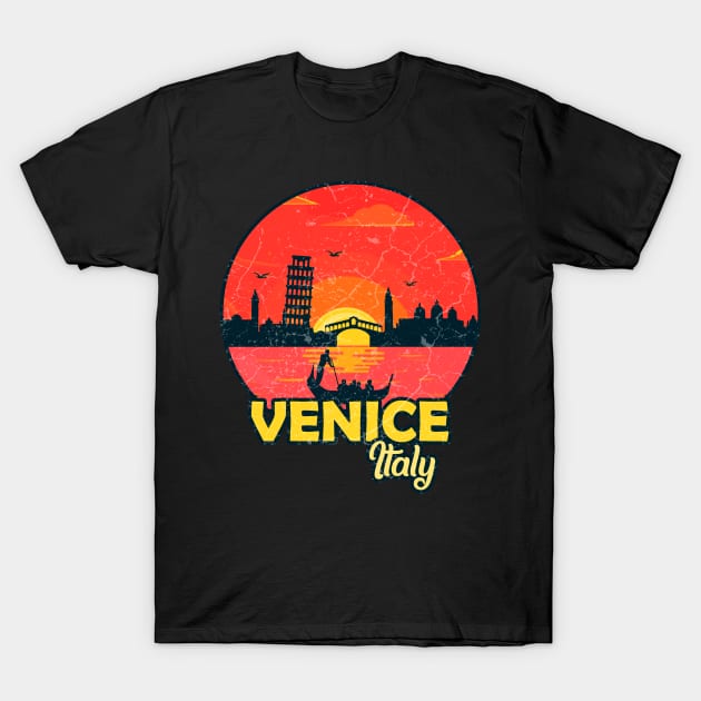 Venice Italy T-Shirt by Mila46